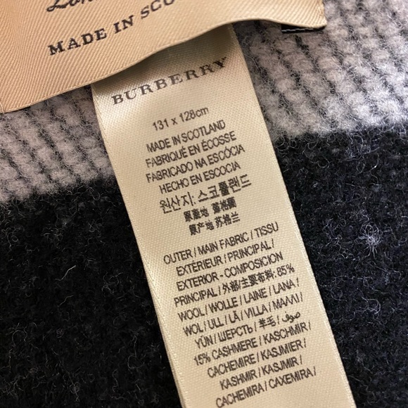 Burberry prorsum wool cashmere reversible cap - Picture 6 of 7